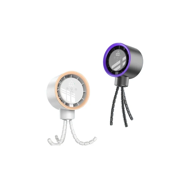 Stroller small fan, octopus stroller fan, special for babies to go out, shaking their heads, desktop blowing complementary food,
