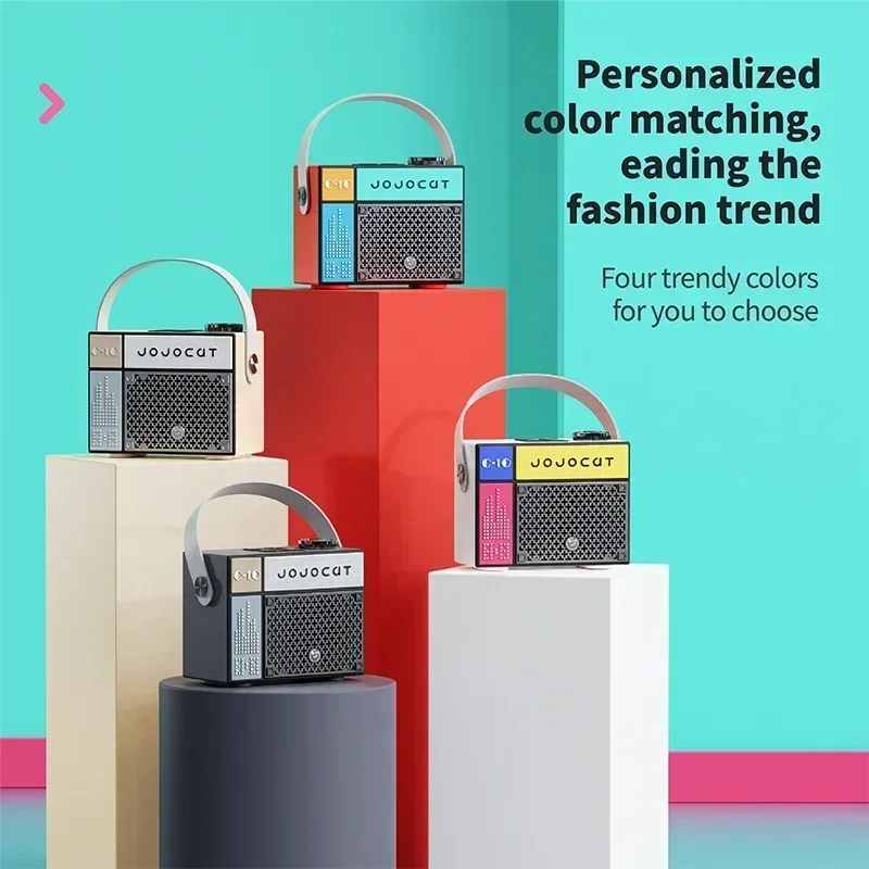 

USB Drive Home Decor for Portable Bluetooth Speaker Rechargeable Wireless Speaker with Deep Bass Support TF Card Party Outdoor