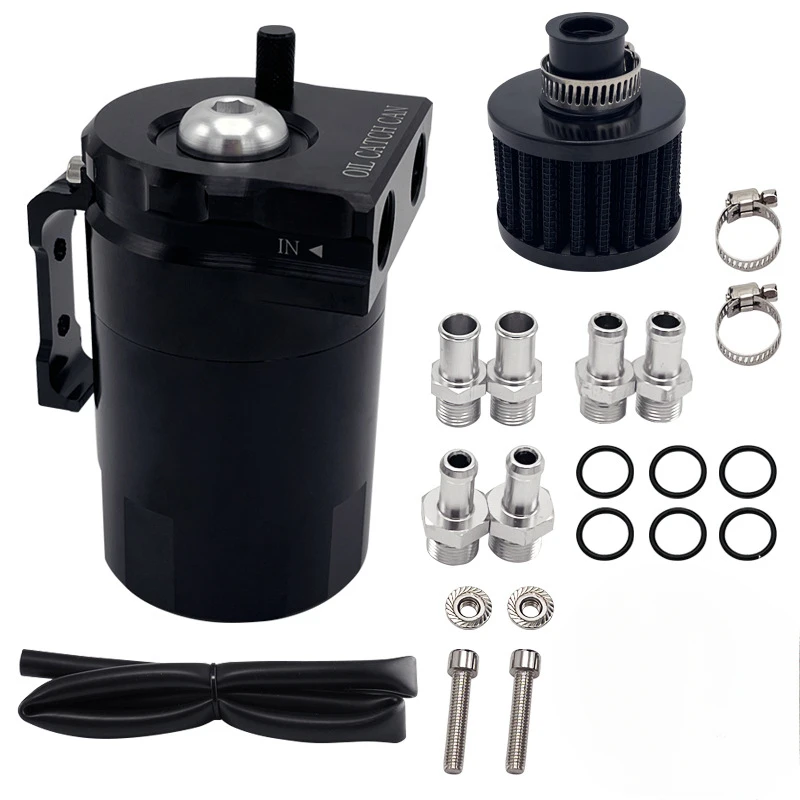 300ml car modified universal breathable oil bottle with air filter exhaust gas recovery bottle