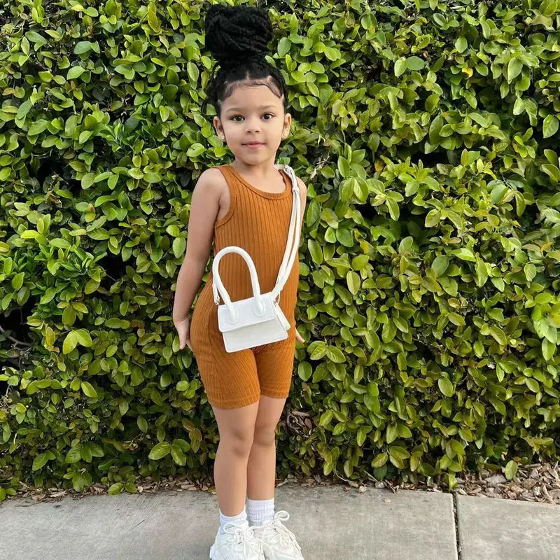 Girl Jumpsuits Summer Clothes 2023 Toddler Sleeveless Romper For Children\'s Girl Casual Clothing Baby Girls Overalls Playsuits