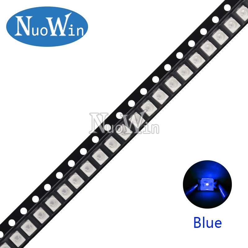 3528 1210 SMD LED 발광 다이오드, 화이트, 레드, 블루, 옐로우, 그린, 오렌지, 웜 화이트, 핑크, 퍼플, RGB, 100 개/로트