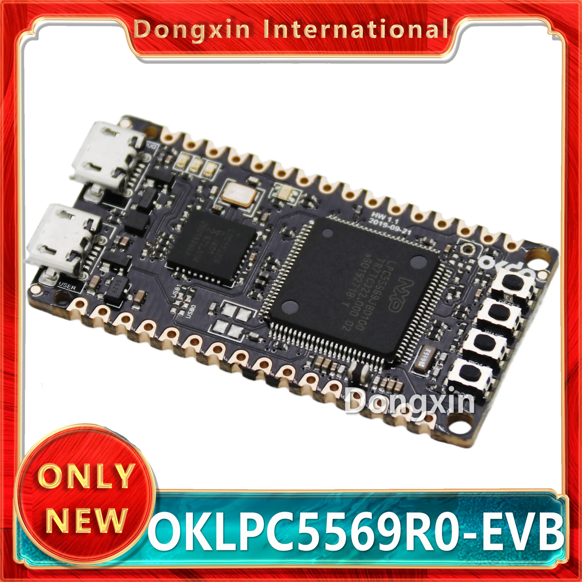 

Genuine; in stock OKLPC5569R0-EVB LPC55S69 Dual-core tex ® M33 evaluation