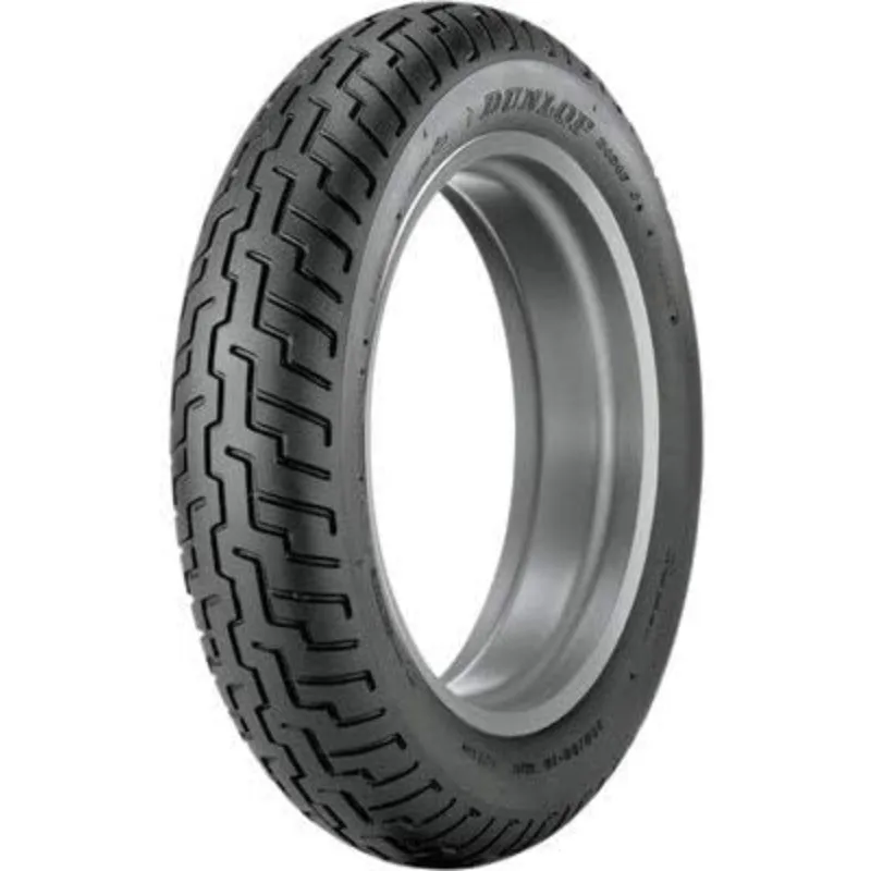 

110/90-19 (62H) Dunlop D404 Front Motorcycle Tire Black Wall for Suzuki Intruder 1400 VS1400GL 1991-2004