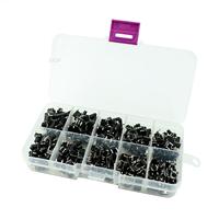10 models 200pcs 6*6 Tact Switch Tactile Push Button Switch Kit, Height: 4.3MM~13MM DIP 4P micro switch 6x6 Key switch