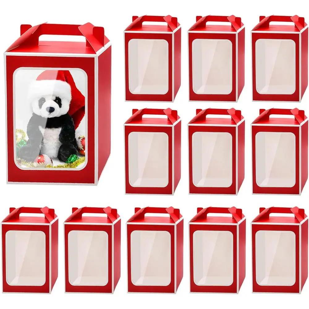 12 Pcs Clear Git Ba…