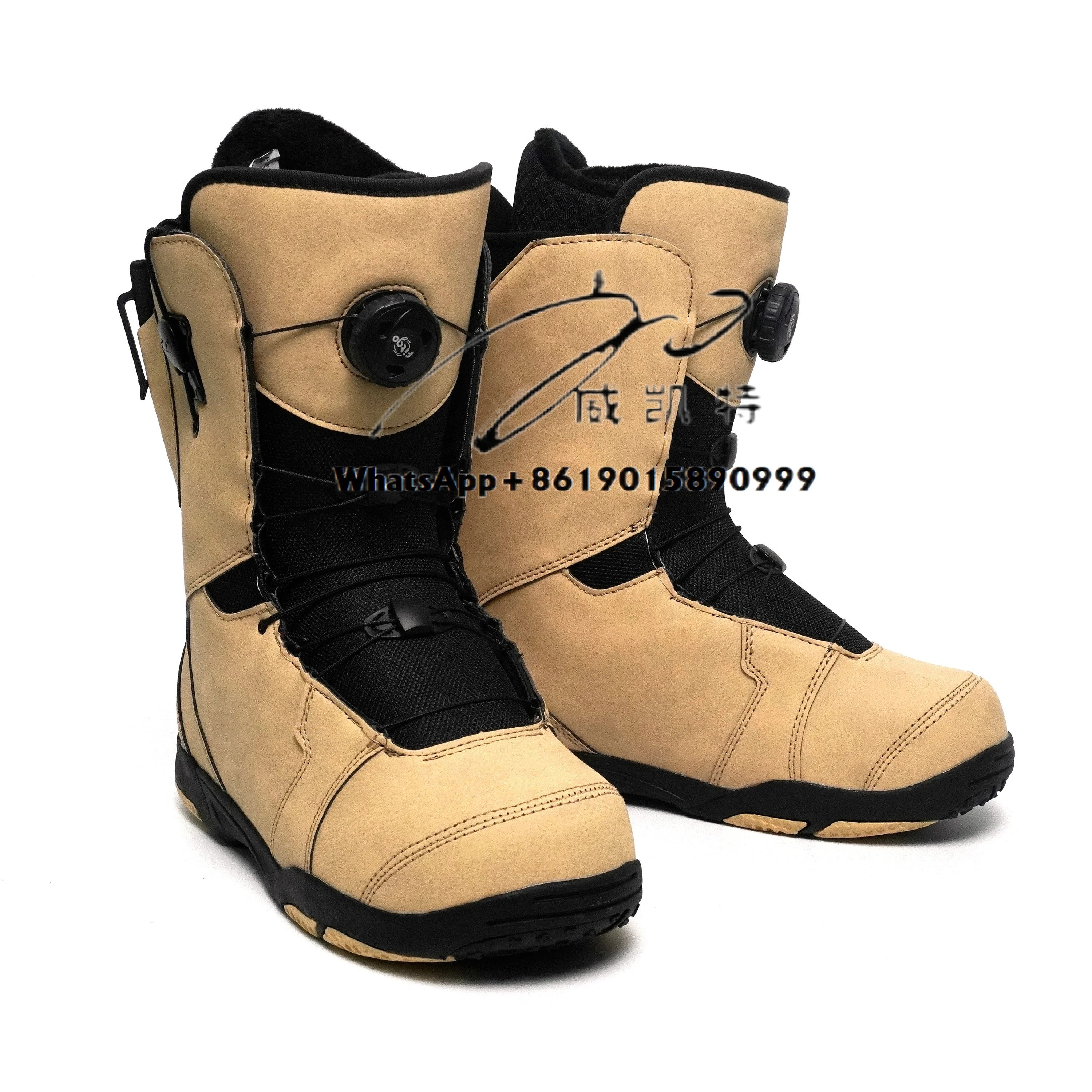 

EVA Sole Fitgo Lacing System Unisex Winter Outdoor Snowboarding Adult Soft Liner Snowboard Boot Ski Boots