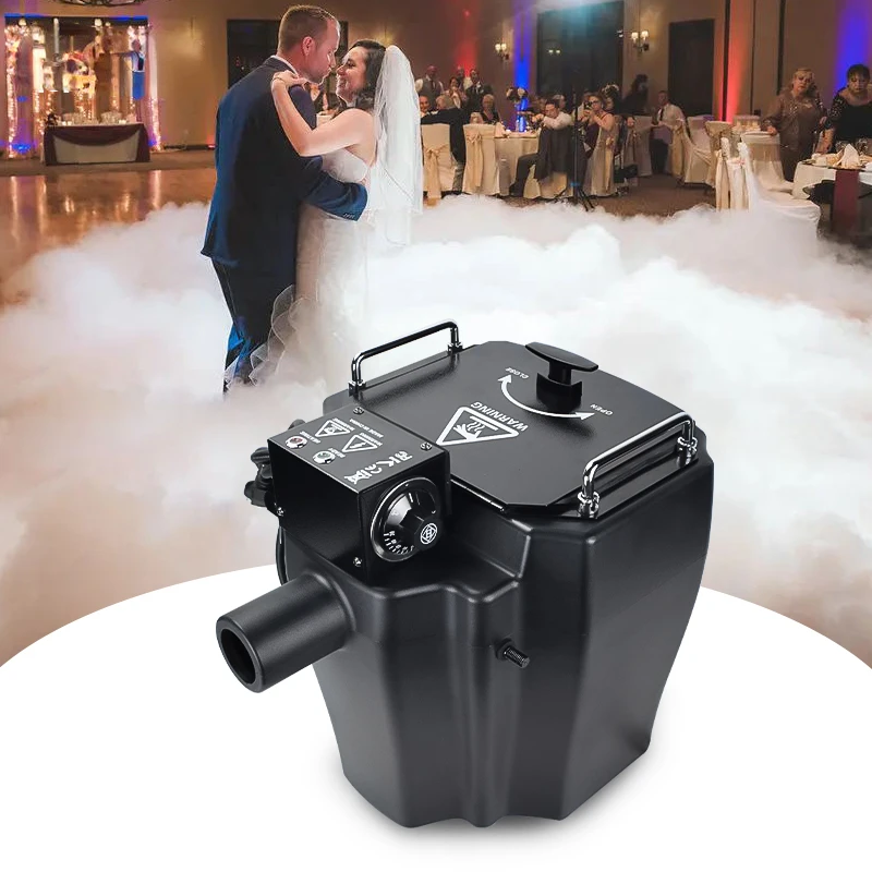 

Low Lying Smoke Machine 3500W Wedding Dry Ice Fog Machine for Wedding Stage Party