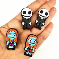 5pcs cartoon PVC Jack and sally Focal Beads for DIY bracelet necklace anklet pen Accessories