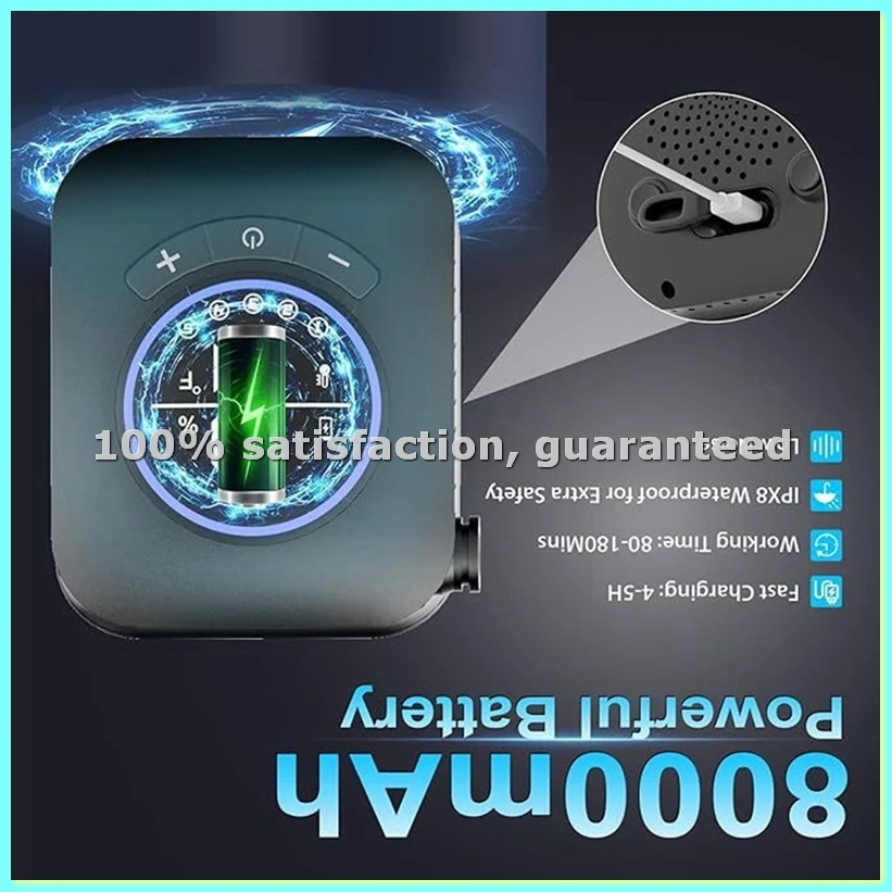 

Походный душ 3.7V 8000mAh с аккумулятором - ANKL