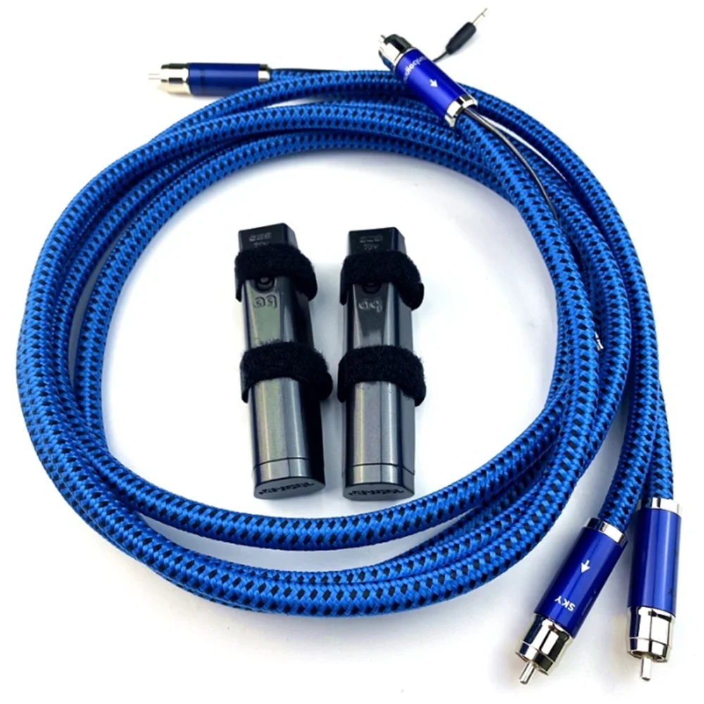 

Hi-End SKY RCA Interconnect Audio Cables with 72V DBS