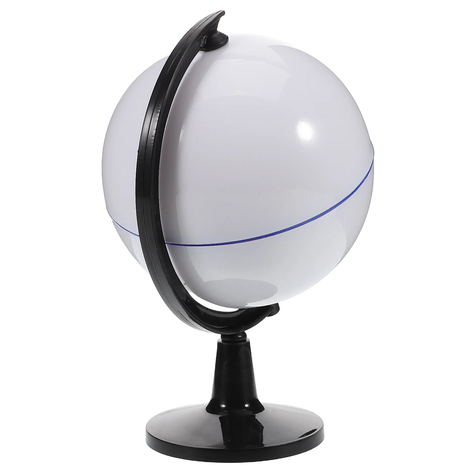 Globe Rotating World Map Globes Coloring Graffiti Blank Globe Model For School Geography Teaching Home Office Decoration