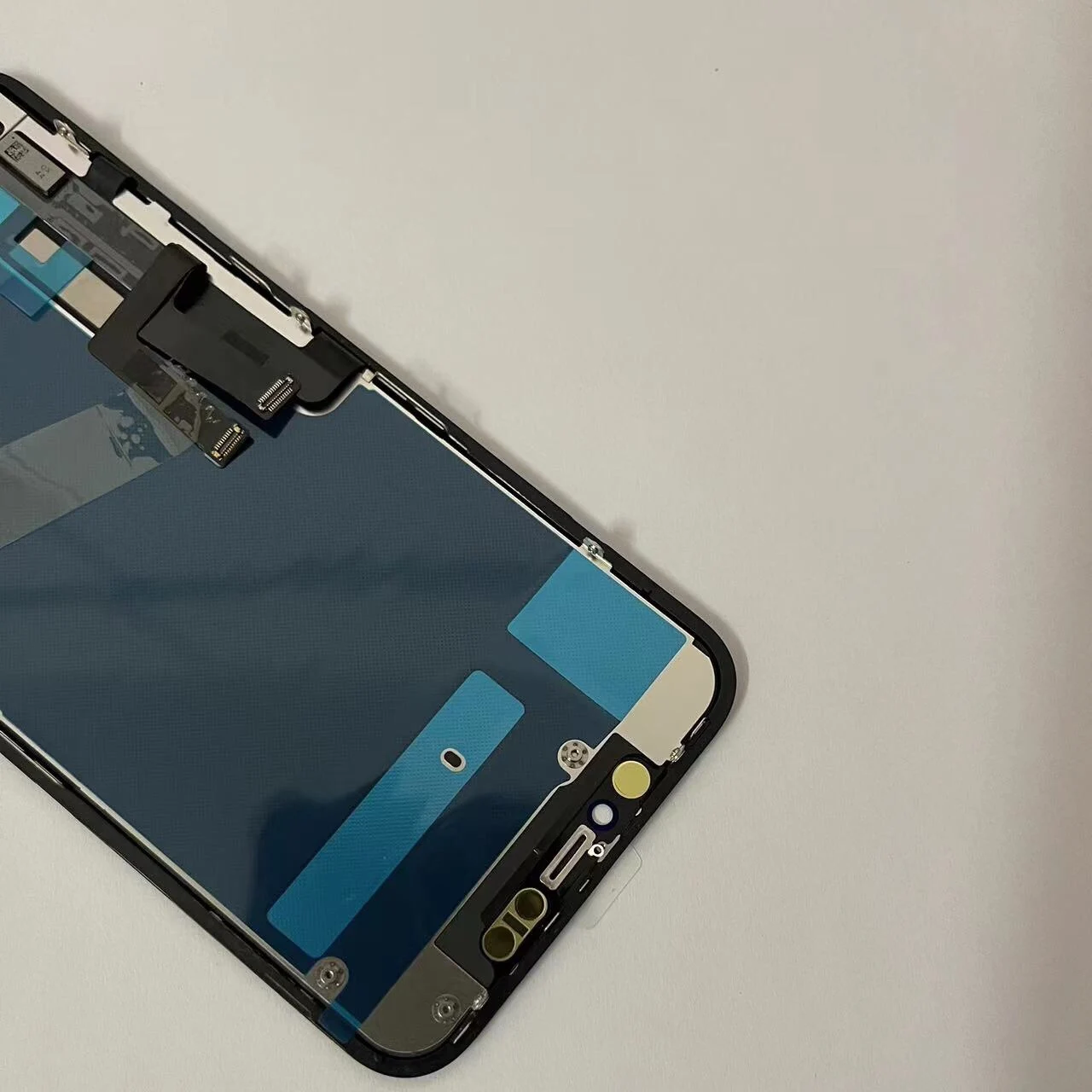 Nowy wyświetlacz OEM do iPHONE 11 LCD 3D Panel dotykowy Szkło z ramką Idealne mocowanie do iPHONE 11 Wymiana LCD