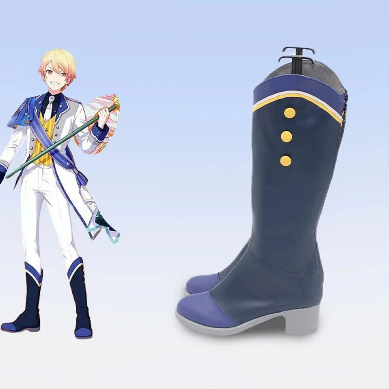 

zizi 2025 Game Project Sekai Colorful Stage Feat Cosplay Tenma Tsukasa Shoes PJSK Wonderlands×Showtime Uniform Boots For Hallowe