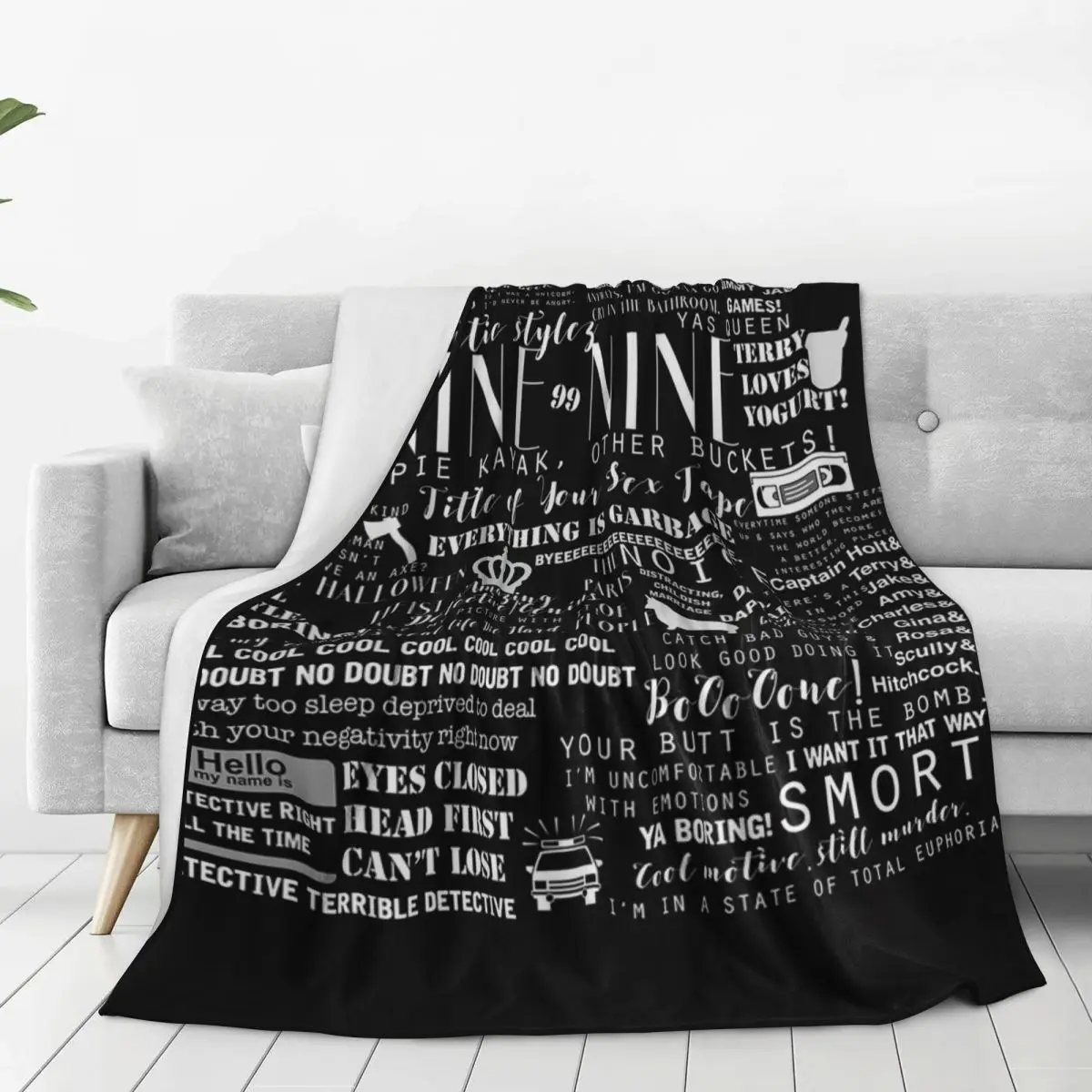 B99 Memorable Quotes Blanket Fleece Multi-function Throw Blankets Sofa Throw Blanket For Couch Bedding Office Throws Bedspread