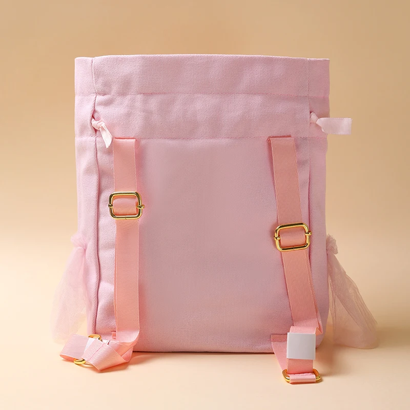 Kids Dance Ballet Bag Large Capacity Fashion Bag Custom Dance Bag Kids Travel Bag Lace Bag for Girls Yoga Bag