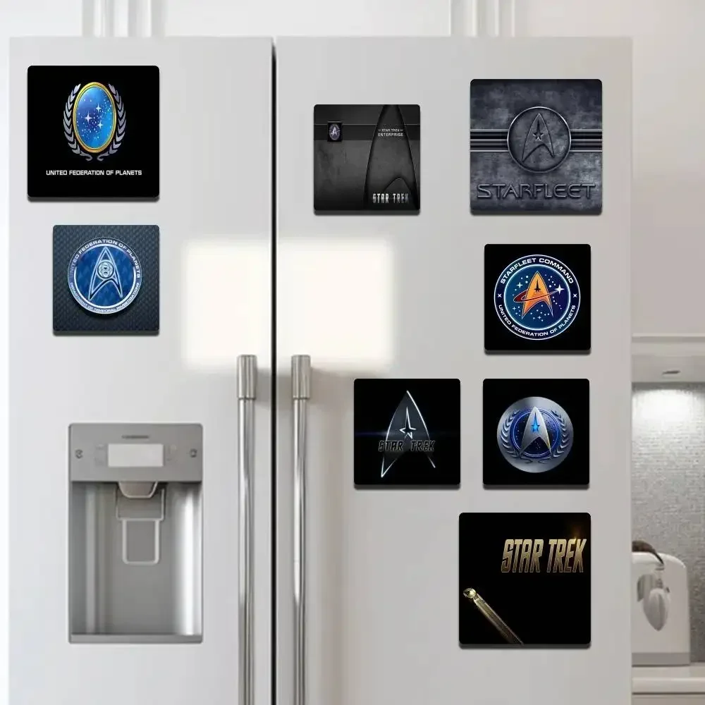 TV S-Star T-Trek Anime Personalized Fridge Magnets Magnetic Refrigerator Memorial Gifts For Kitchen Office Locker Travel