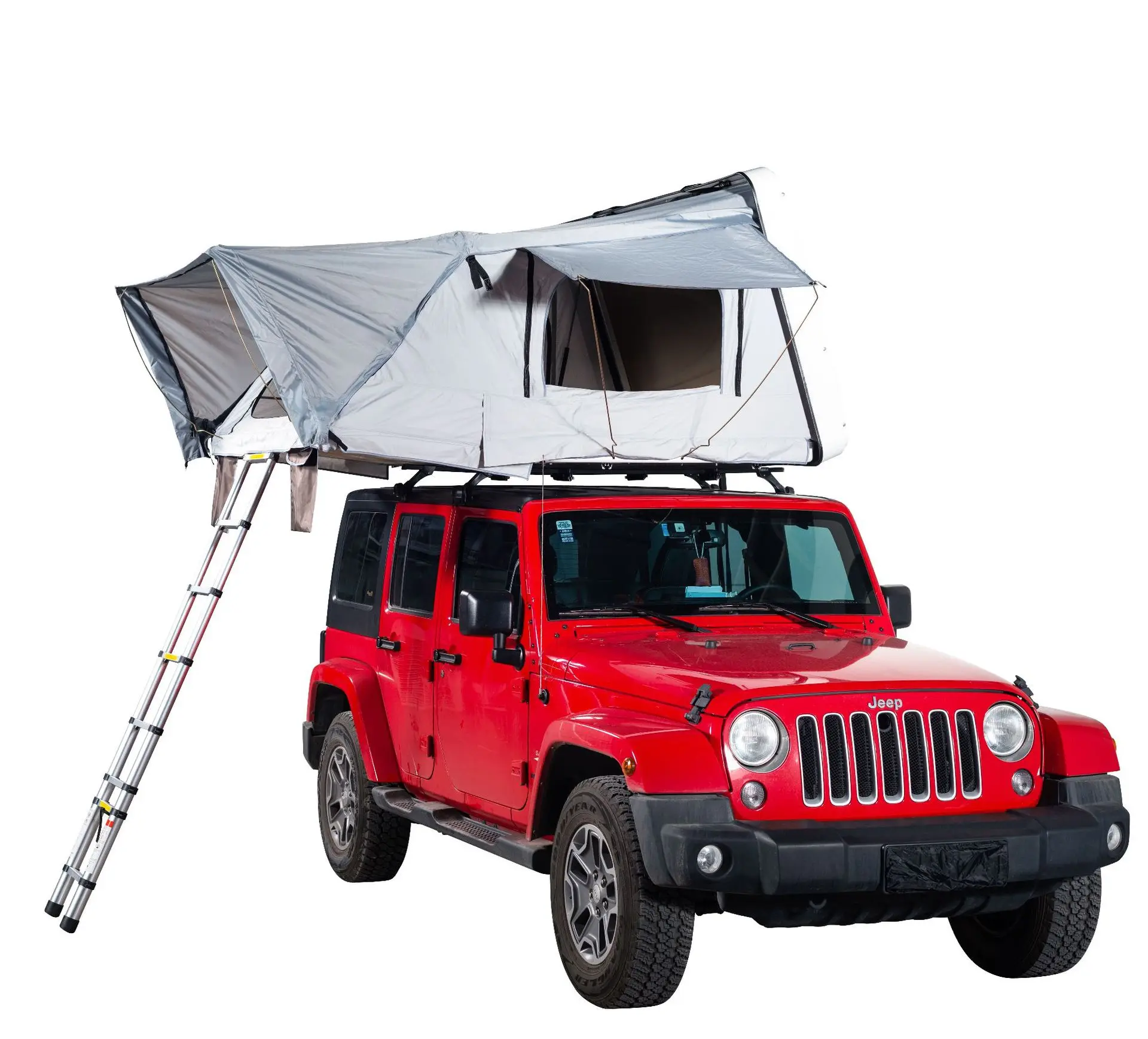 

Outdoor camping hard shell SUV large space four seasons sunshade rainproof awning rollover 1.6M roof