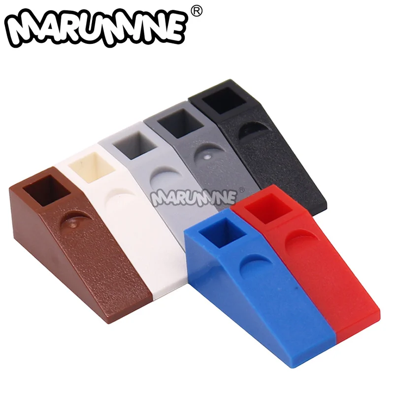 Marumine MOC 150PCS Pendenza Inversione 45 1x3 Parti 4287 Blocchi di Costruzione Assemblati Particelle FAI DA TE Modello Compatibile Accessori Giocattoli