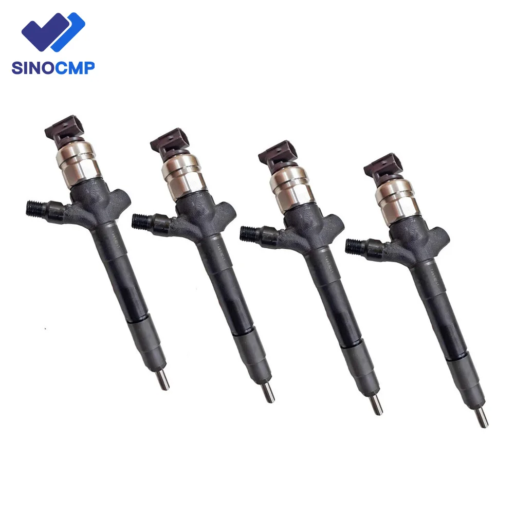 4pcs 1465A041 Common Rail Injector 095000-5600 Diesel Engine Injector Nozzle Assy 095000-5601 For Mitsubishi L200 4D56 Euro4