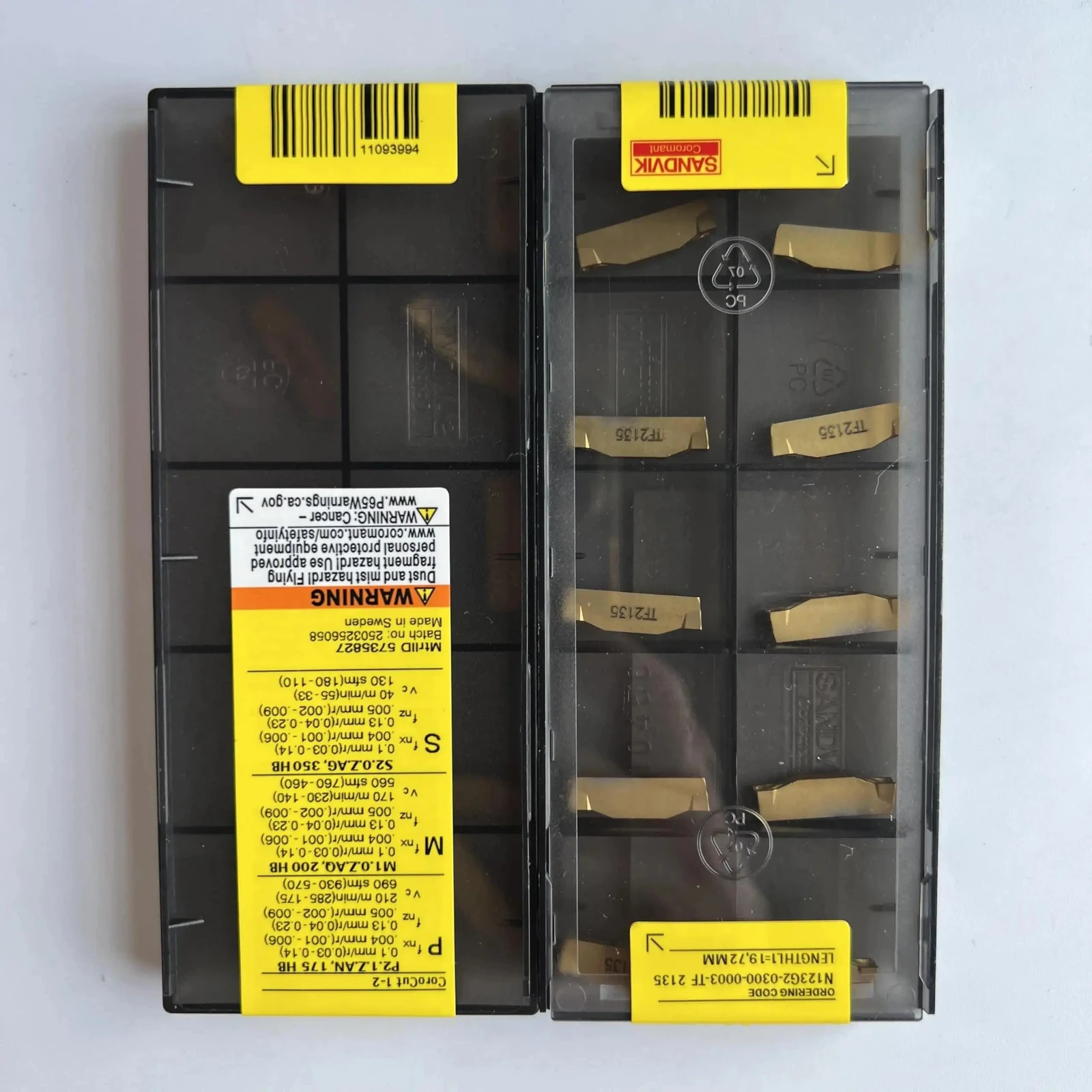 

N123G2-0300-0003-TF 2135 /Original genuine CNC alloy blade 10 PCS