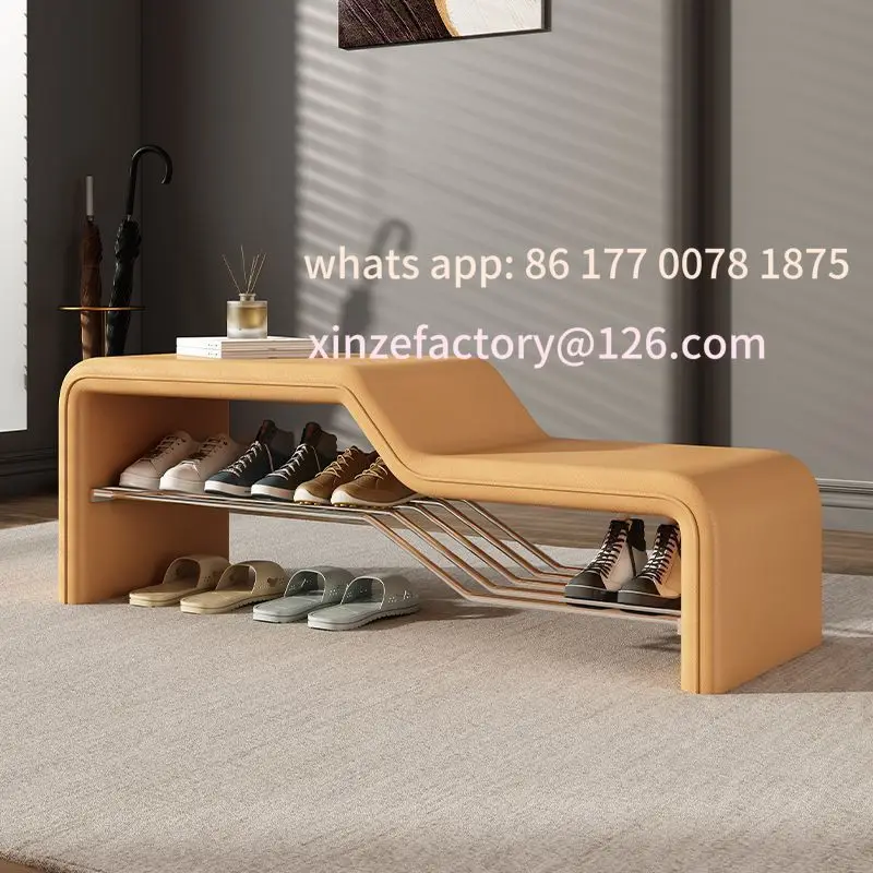 غرفة تركيب منزلية قابلة للتخصيص، مقعد أريكة طويل، وحدة صغيرة، يمكن الجلوس، مقعد رف أحذية طويل، مدخل عتبة الباب #6