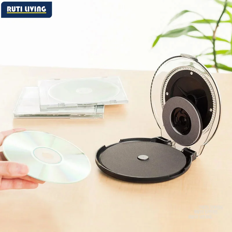 CD Repair Machine CD Disc Scratch Repair Device DVD Data Recovery Set Cleaning Fluid Paste Tool Cleaner