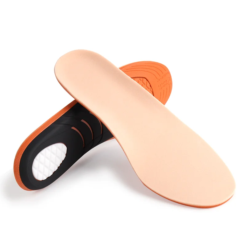Moisture-Wicking Orthopedic Insoles Diabetic Foot Care & Heavy-Duty Support for Athletes