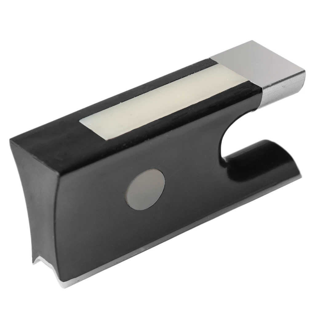 4/4 حجم أسود اللون البلاستيك الكمان القوس الضفدع - قطعة بديلة DIY لملحقات إصلاح ورشة Luthier #5