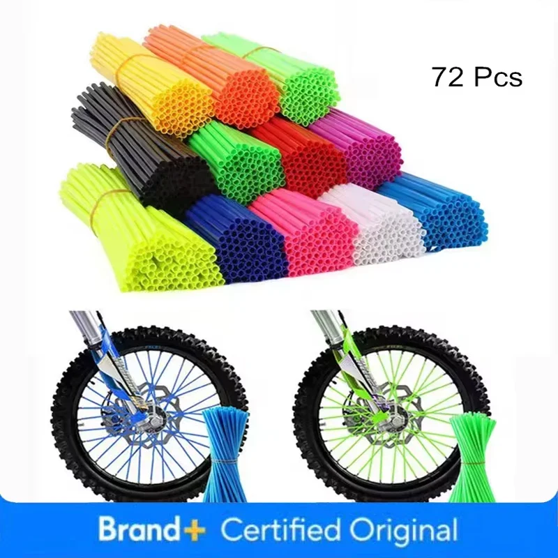 

72 шт. универсальный мотоцикл для мотокросса, велосипед для грязи, эндуро, обод колеса, кожухи со спицами, чехлы для мотоциклов для KTM HONDA YAMAHA KAWASAK