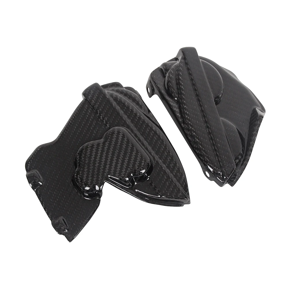 MOTO4U For Ducati Panigale V2 V4 899/959 2014 2015 2016 2017 100% Carbon Fiber Motorcycle Engine Cam Hood Covers Bonnet 2PCS