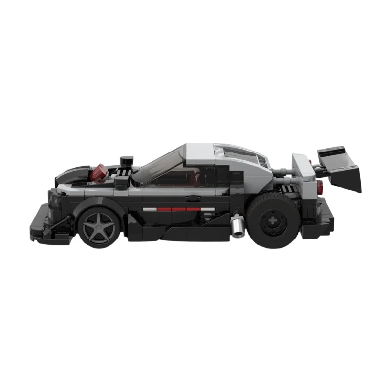 

City Sports Car MOC Building Blocks Super Race Car Model DIY Assemble Desktop Display Collectible Vehicle Toy