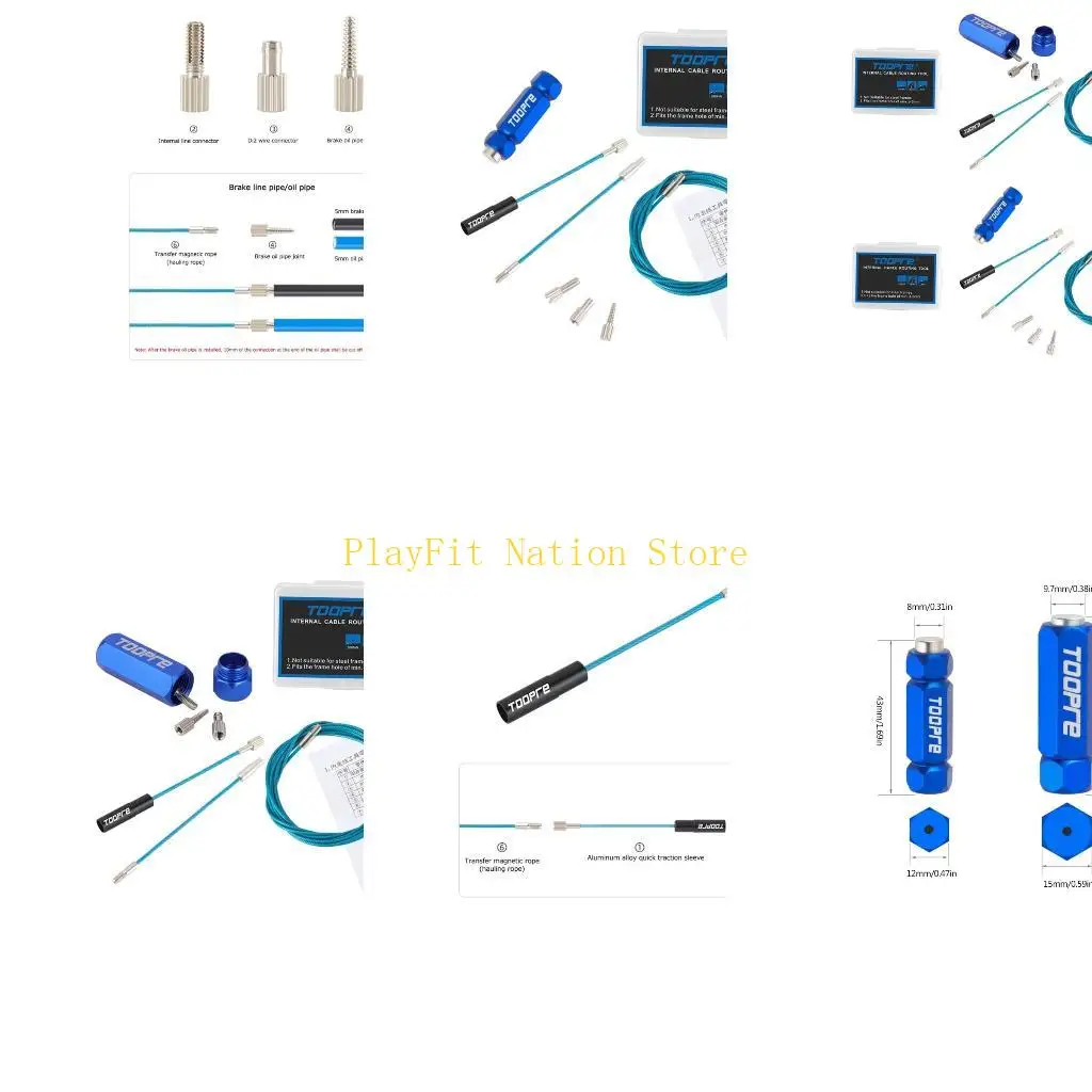 

242F Велосипедный набор инструментов для внутренней прокладки троса для велосипедов, сдвиг рамы, гидравлический тросовый троса,