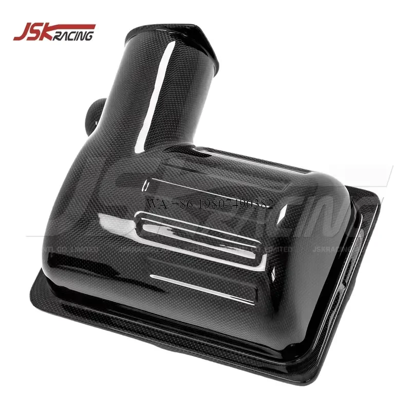 Wmwmnu Carbon Fiber Engine Cover Air Box for 2005-2009 F430 Upgrade to B Style 2 Pcs