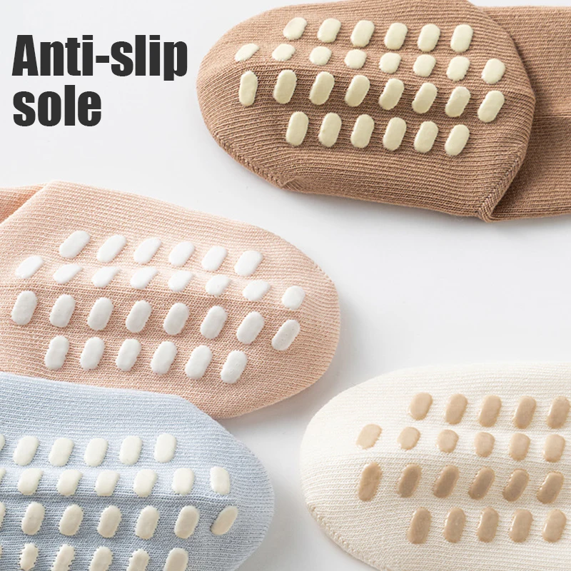 3/5 أزواج من الجوارب المضادة ل - مراجعة Unisex Baby Socks Non Slip وسعره