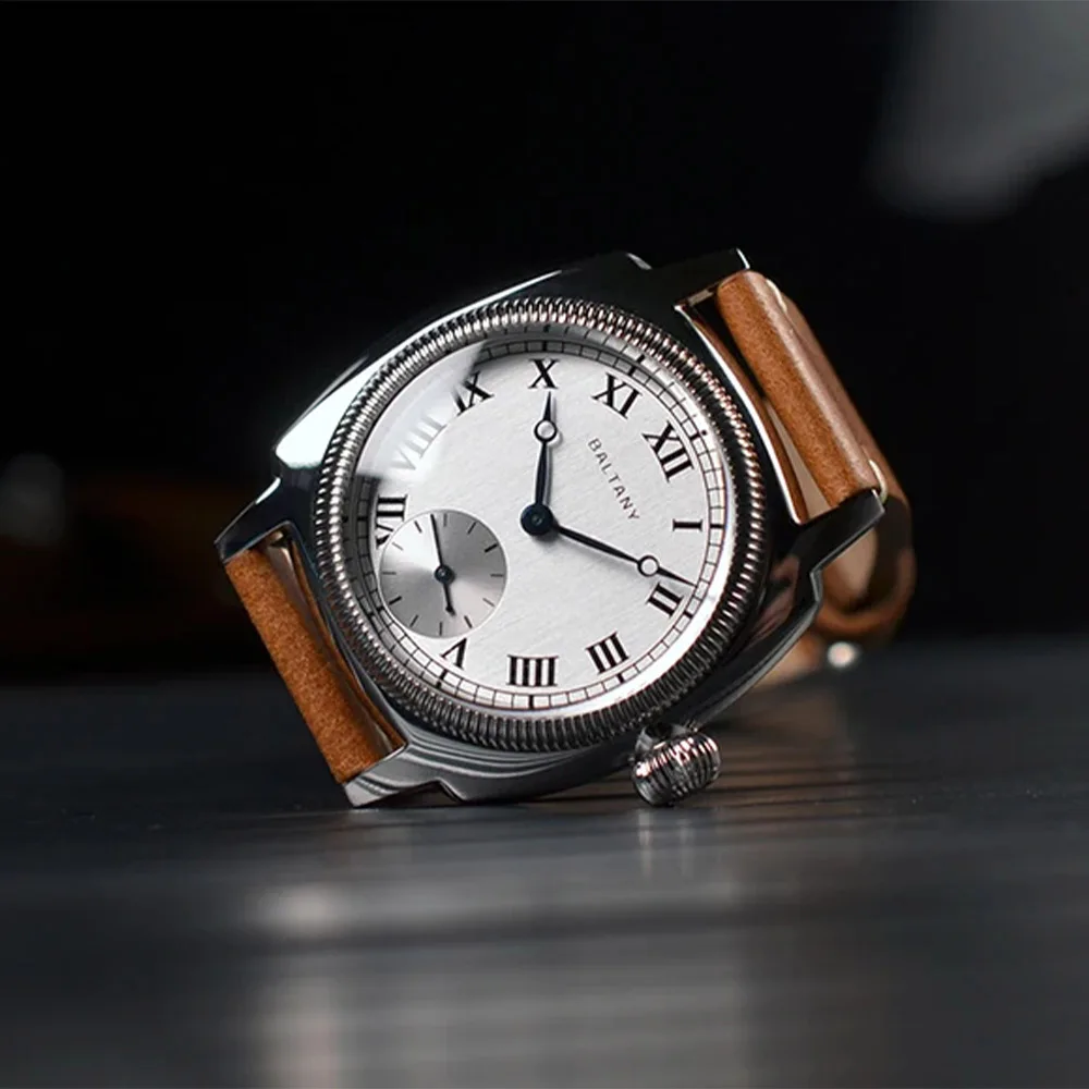 Baltany Fashion Dress Watches S4037 Tribute 1926 Oyster Quartz Movement Stainless Steel Case Roman Dial 100M Waterproof Watches