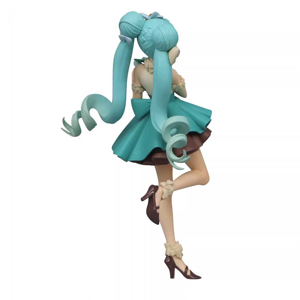 En Stock Original Furyu Hatsune Miku menta Chocolate postre serie PVC Anime acción modelo coleccionable regalo