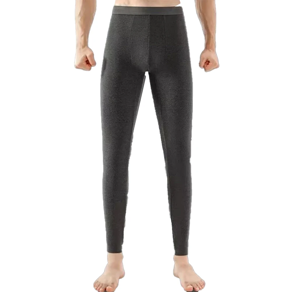 Mens Winter Warm Leggings Tight Long Johns Thermal Underwear Bottoms Pajamas