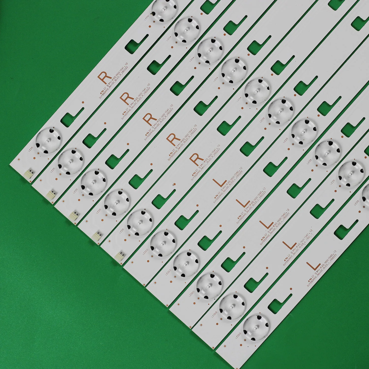 New 10pcs LED Backlight Bar Fo KD-55X8000C KD-55X8005C KD-55X810C KD-55X700D SYV5544 SVY550AH0-REV00-5LED-L R LSY550FN01