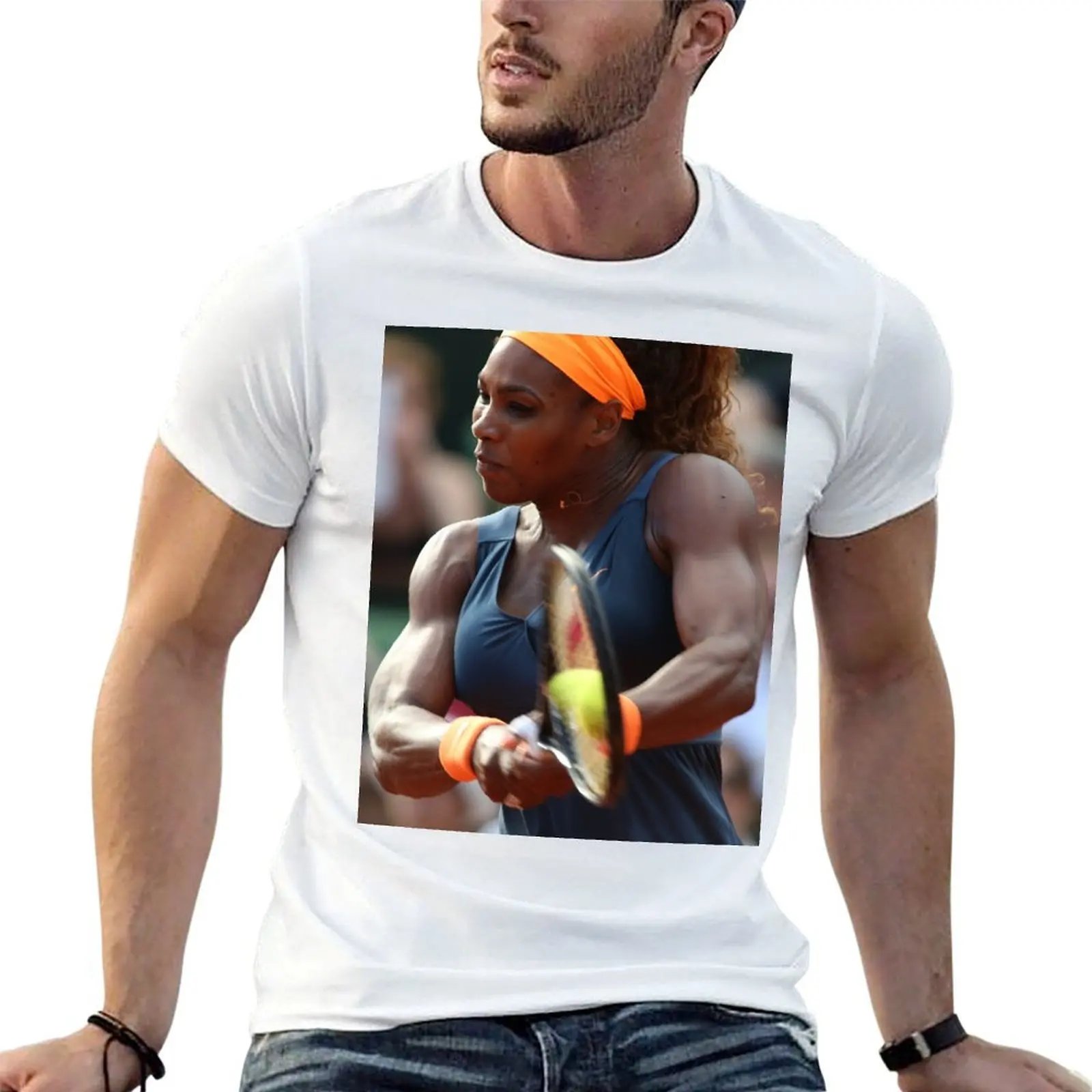 

Serena Williams T-Shirt cotton t shirt pack t shirts for man graphic tees T-Shirt