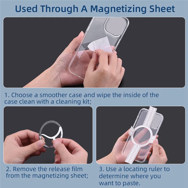 Silicone Magnetic Quick Release Neck Mount Hold For Smart Phone Replacement Accessories