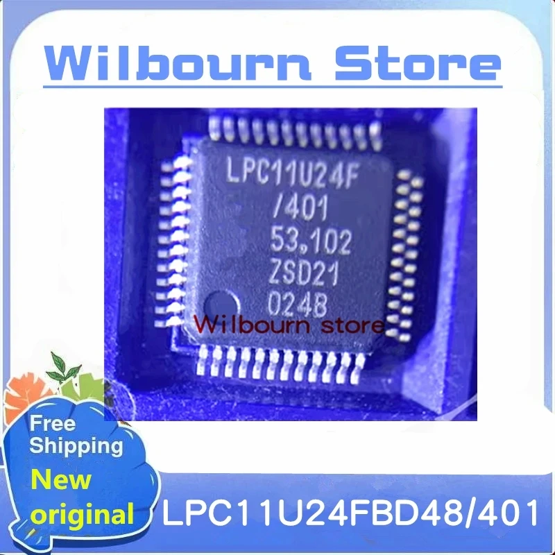 2PCS~50PCS/LOT LPC11U24FBD48/401 LPC11U24F/401 LPC11U24F QFP48 New original