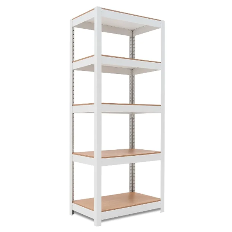 5 Tiers, 24 Inch Wide Laminated Metal Shelf Unit, Adjustable Storage, Utility Shelf, Heavy Duty Shelf, Storage Multi-Purpose She