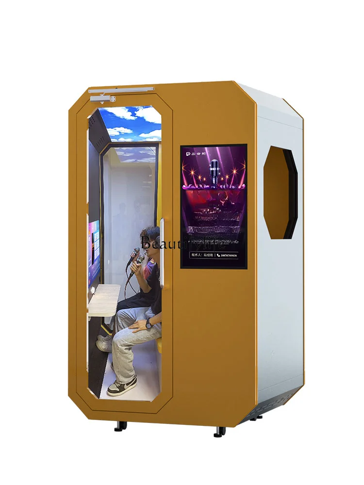 Family soundproof room, singing machine, singing and learning, live recording studio, silent cabin, music room