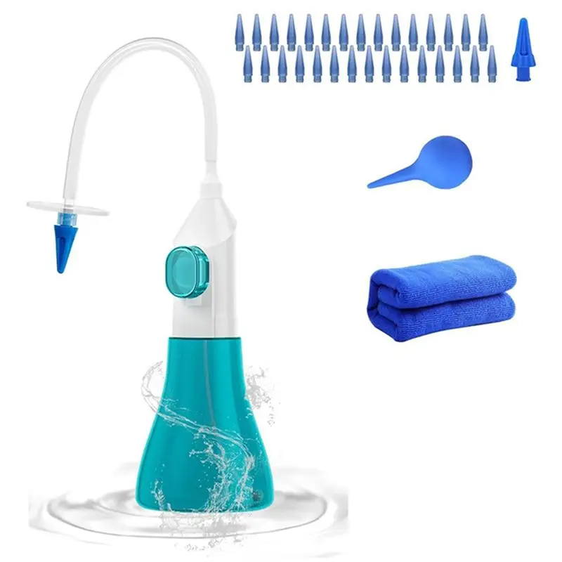 AS63-Ear Irrigation Washer Tool Ear Flushing Kit Safe Andeffective Ear Cleaner Ear Cleaning Tools