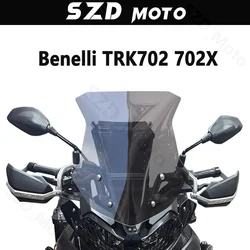 Pare-brise de moto transparent, pare-brise, déflecteurs de vent, verre avant, Benelli TRK702, TRK702X, TRK 702, 702X, haute qualité