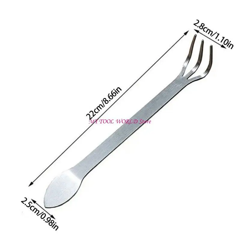 1/2PCS Bonsai Rakes Bonsai Tree Tool 3Prong Raiz Rakes para entusiastas da jardinagem A2BB