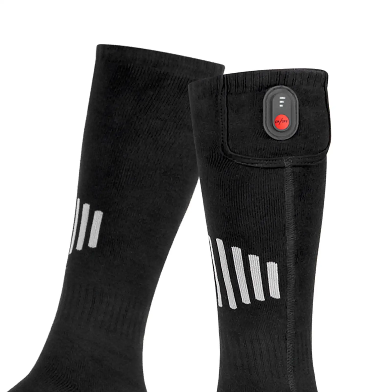 

Electric Heated Socks Long Stockings Heating Feet Breathable for Sports Unisex Camping