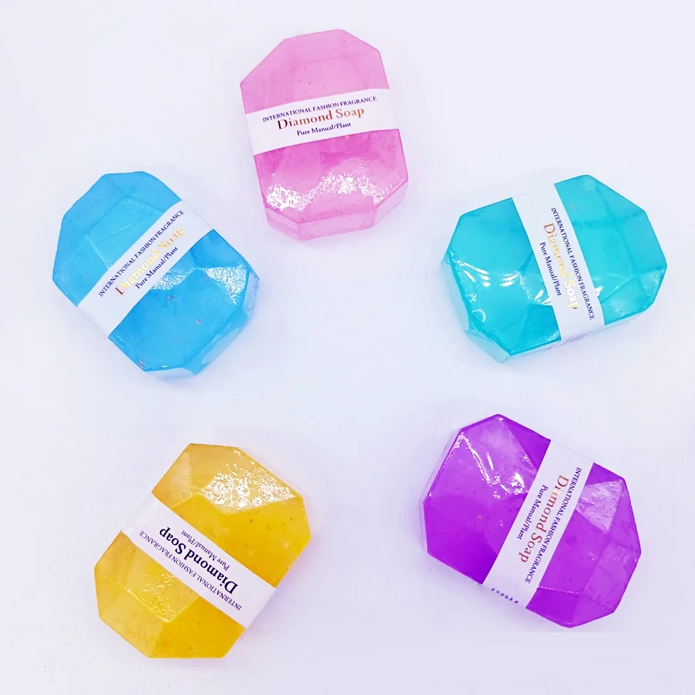 

Трансграничное алмазное мыло Мыло ручной работы с бриллиантами Сувенирное увлажняющее очищающее мыло с эфирным маслом