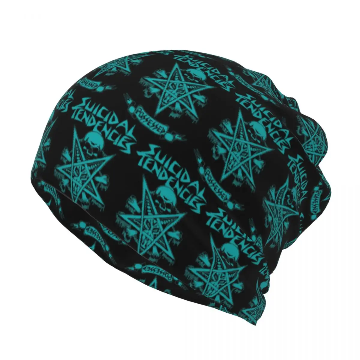 Rock Music Suicidal Tendencies Band Bandana Neck Gaiter Magic Scarf Multi-use Balaclava Beanies Hat for Unisex Adult Windproof view 2