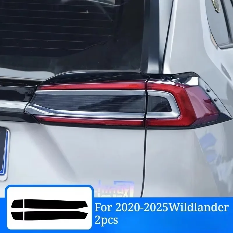Modified Auto Supplies for Toyota 2020-2025 RAV4 Wildlander Blackened Tail Light Film Protection Scratch-proof Car Accessories